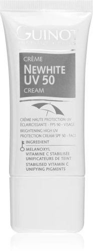 Guinot Newhite UV50 - Halványító fényvédő arckrém SPF 50  30 ml