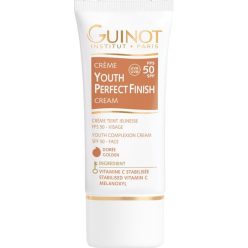   Guinot Youth Perfect Finish 'Doré' - Színezett nappali arckrém SPF 50 - Arany árnyalat 30 ml