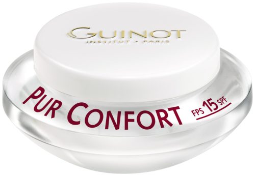 Guinot Pur Confort - Nyugtató védőkrém fényvédővel SPF 15 50ml