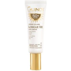   Guinot Longue Vie SPF 50+ - Fiatalító fényvédő arcarckrém extra magas fényvédelemmel 50 ml