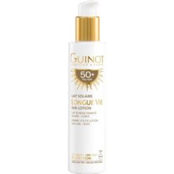   Guinot LONGUE VIE SPF 50+ - Fiatalító fényvédő tej extra magas fényvédelemmel 150 ml