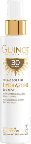 Guinot Hydrazone - Tápláló és hidratáló fényvédő tejpermet testre SPF 30 150 ml