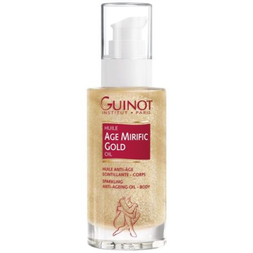 Guinot Mirific Anti-Age Gold - Csillogó anti-aging feszesítő testolaj 90 ml