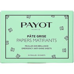   Payot Pâte Grise - Mattító, olajfelszívó lapocskák a zsíros bőr fényének szabályozására 50 db