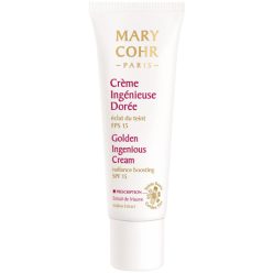   Mary Cohr - Ragyogást fokozó színezett hidratáló arckrém sötétebb bőrtónushoz SPF 15 30 ml