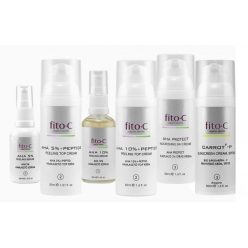   fito.C - 8 Hetes Otthoni AHA Készlet F (2db Szérum, 2db TOP Krém, 1db Protect, 1db Fényvédő-F*)  - 10% árengedménnyel - *fizikai fényszűrőkkel