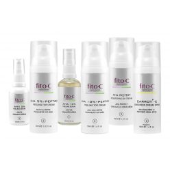   fito.C - 8 Hetes Otthoni AHA Készlet (2db Szérum, 2db TOP Krém, 1db Protect, 1db Kémiai Fényvédő)   - 15% árengedménnyel - *kémiai fényszűrőkkel