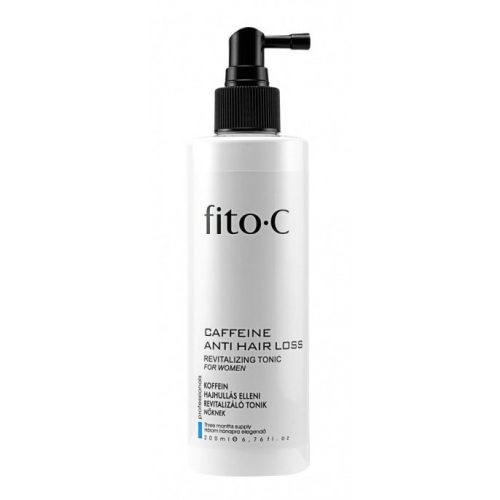 fito.C - Caffeine Anti Hair Loss Revitalizing Tonic for Women - Koffein Hajhullás Elleni Revitalizáló Tonik Nőknek, 200ml - 3 hónapra elegendő