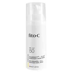   fito.C - Carrot -  C+P Sunscreen Cream, SPF 50 - Bio Sárgarépa - K+F Fényvédő Krém, SPF 50, 50ml - fizikai és kémiai fényszűrűkkel